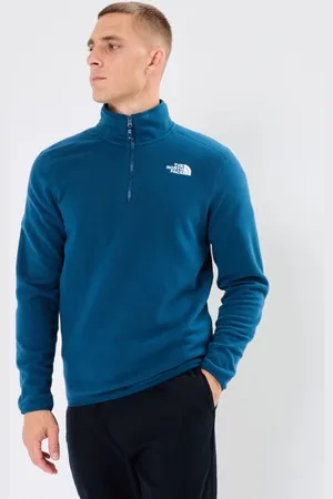 The North Face Bekleidung M 100 Glacier 1/4 Zip - Glacier - - Größe S