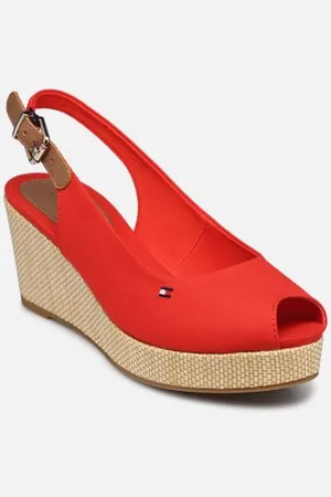 Tommy Hilfiger Sandalen ICONIC ELBA SLING BA - - Größe 37