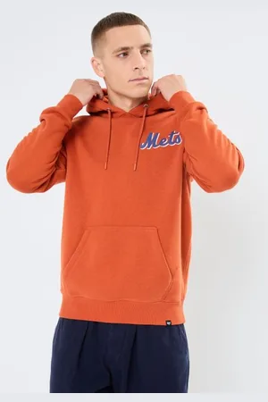 47 Brand Bekleidung 47 HOODIE MLB NEW YORK METS IMPRINT BACKER BURNSIDE - Unisexe M - - Größe M