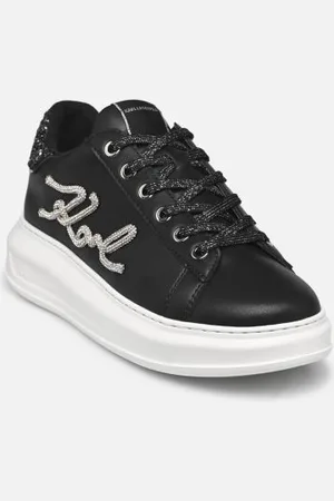Karl Lagerfeld Kapri Signia Rhinestone Lo - - Sneaker - Größe 36