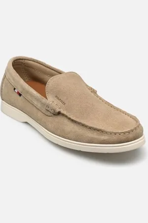Tommy Hilfiger Slipper HILFIGER CASUAL SUEDE LOAFER - - Größe 43