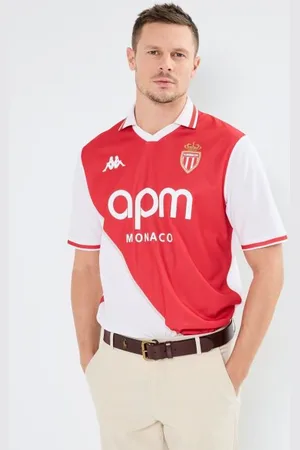Kappa Bekleidung Maillot de foot - KOMBAT HOME MONACO - - Größe S
