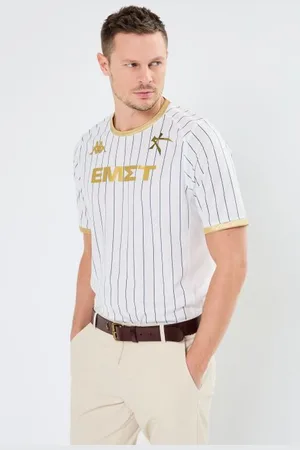 Kappa Bekleidung Maillot de foot - KOMBAT 2024 AWAY KALLITHEA - - Größe S