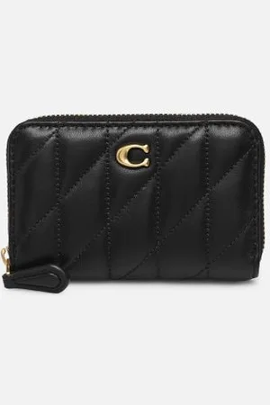 Coach Portemonnaies & Clutches Quilted Pillow Leather Essential Small Zip Around Card Case - - Größe T.U