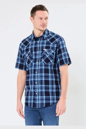 Wrangler Bekleidung Ss Western Shirt - - Größe L