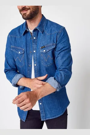 Wrangler Bekleidung Ls Western Shirt - - Größe S