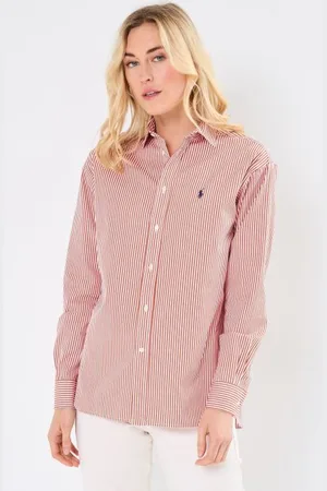 Ralph Lauren Bekleidung Chemise décontractée rayée en coton - - Größe L