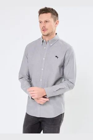 Wrangler Bekleidung Oxford Shirt - - Größe L