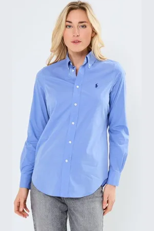 Ralph Lauren Bekleidung Ls Brkn St-Long Sleeve-Button Front Shirt - - Größe 40