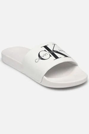 Calvin Klein Zehensandalen SLIDE MONOGRAM CO YBR - - Größe 42