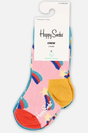 Happy Socks Socken & Strumpfhosen 2-Pack Kids Shooting Star Sock - - Größe 13 - 21