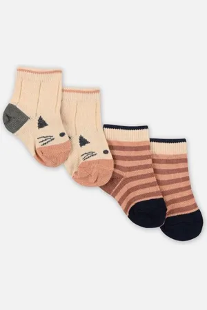 Liewood Socken & Strumpfhosen Silas cotton socks - 2 pack - - Größe 17 - 18