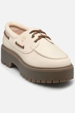Timberland Schnürschuhe STST BOAT SHOE NATUR - - Größe 37