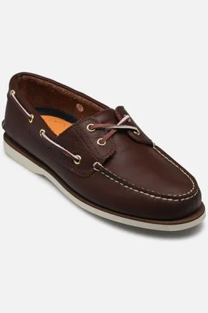 Timberland Schnürschuhe CLAS BOAT SHOE MDBRNB - - Größe 40