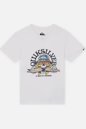 Quiksilver Bekleidung Ev Skull Feast Ss Yth EQBZT04850 - - Größe 10A