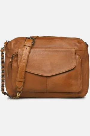 Pieces® Handtaschen Pcnaina Leather Xl Cross Over Fc - - Größe T.U