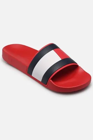 Tommy Hilfiger Sandalen RUBBER TH FLAG POOL - - Größe 40