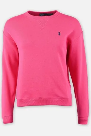 Ralph Lauren Bekleidung Pull col rond en molleton léger 211935582 - - Größe L