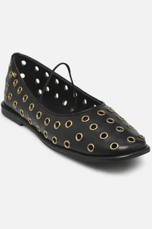 Coach Ballerinas Emilia Grommets Mary Jane - - Größe 36