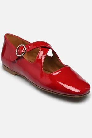 Georgia Rose Ballerinas Seito - Cuir vernis plissé - - Größe 35