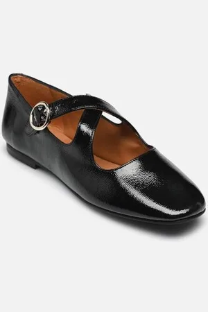 Georgia Rose Ballerinas Seito - Cuir vernis plissé - - Größe 35