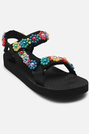 Arizona Love Sandalen Trekky New Multi Pearls - - Größe 36