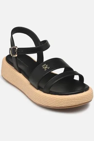Tommy Hilfiger Sandalen SANDAL BLACK - - Größe 33