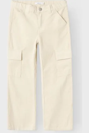 NAME IT Bekleidung Nkfbella Wide Cord Pant 7299-Cy O - - Größe 12A