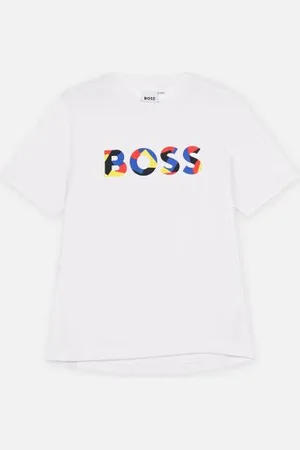HUGO BOSS Bekleidung Tee-Shirt Manches Courtes - J25N46 - Garçon - - Größe 6A