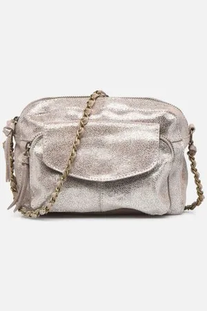 Pieces® Handtaschen Naina Leather Crossover - - Größe T.U