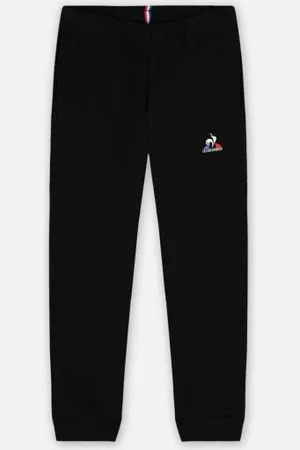 Le Coq Sportif Bekleidung ESS Pant Slim N°1 Enfant Black - - Größe 10A