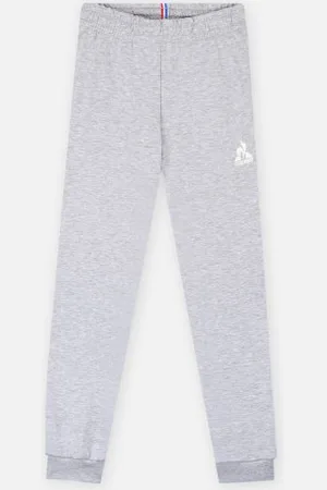 Le Coq Sportif Bekleidung ESS Pant Regular N°2 Enfant gris chiné - - Größe 6A