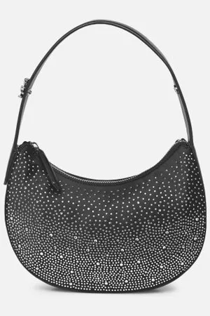 Karl Lagerfeld Handtaschen K/Soiree Half Moon Rhinestones - - Größe T.U