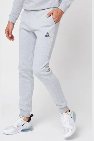 Le Coq Sportif Bekleidung ESS Pant Slim N°2 M Gris Chiné Clair - - Größe S