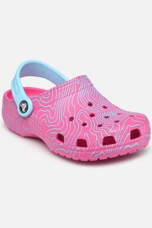 Crocs Sandalen Classic Topographic Clog K - - Größe 28 - 29