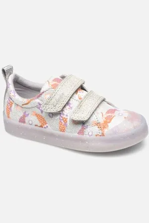 Clarks Foxing Print T - - Sneaker - Größe 21