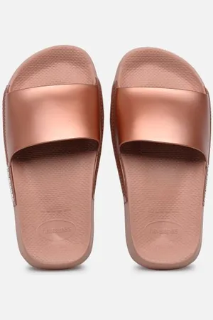Havaianas Zehensandalen Kids Slide Classic Metallic - - Größe 35 - 36