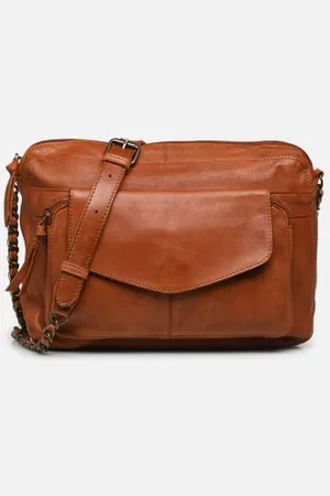 Pieces® Handtaschen Naina Leather Xl Cross Over Fc - - Größe T.U
