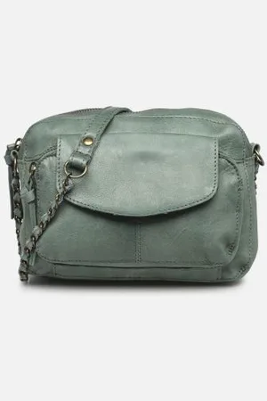 Pieces® Handtaschen Naina Leather Crossover - - Größe T.U