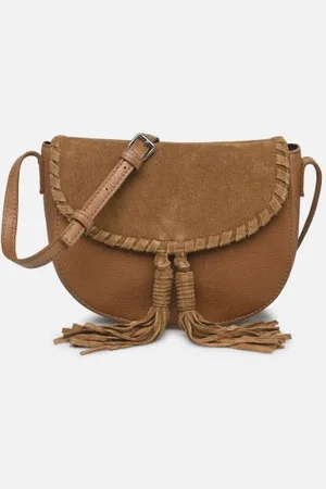 VILA Handtaschen VISARA LEATHER BAG/EF/LS - - Größe T.U