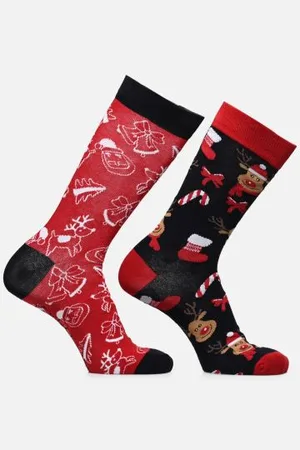Sarenza Socken & Strumpfhosen Chaussettes motifs noël homme - - Größe T.U