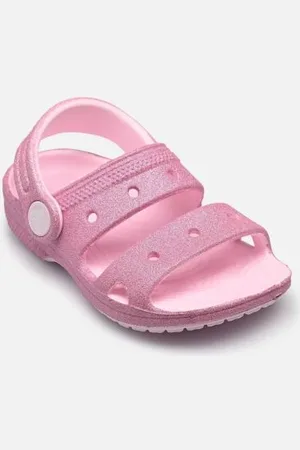 Crocs Sandalen Classic Glitter Sandal T - - Größe 19 - 20