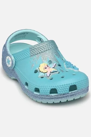 Crocs Sandalen Frozen Elsa Classic Clog T - - Größe 19 - 20
