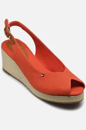 Tommy Hilfiger Espadrilles FLAG MID WEDGE ESPAD - - Größe 36