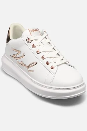 Karl Lagerfeld Kapri Signia Lace Lthr - - Sneaker - Größe 35
