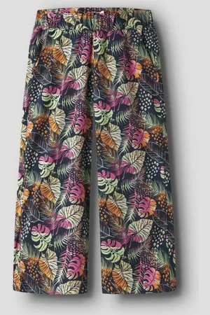 NAME IT Bekleidung Nkfvinaya 7/8 Wide Pant 13208048 - - Größe 11A