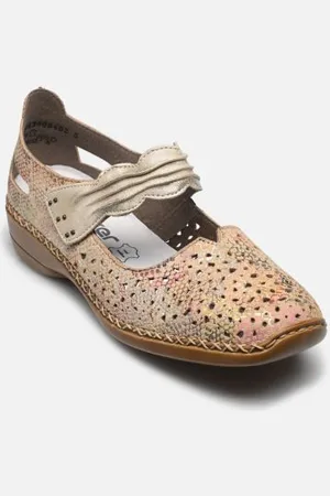 Rieker Ballerinas 41399 - - Größe 37