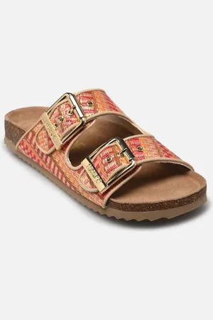 Colors of California Sandalen Two buckle sandal in rafia - - Größe 37