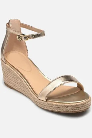 Tommy Hilfiger Espadrilles TH METALLIC MID WEDG - - Größe 38