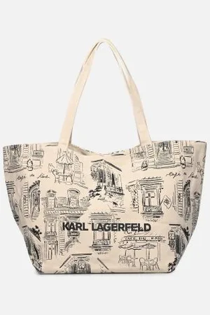 Karl Lagerfeld Handtaschen K/Jp Aop Canvas Shopper - - Größe T.U